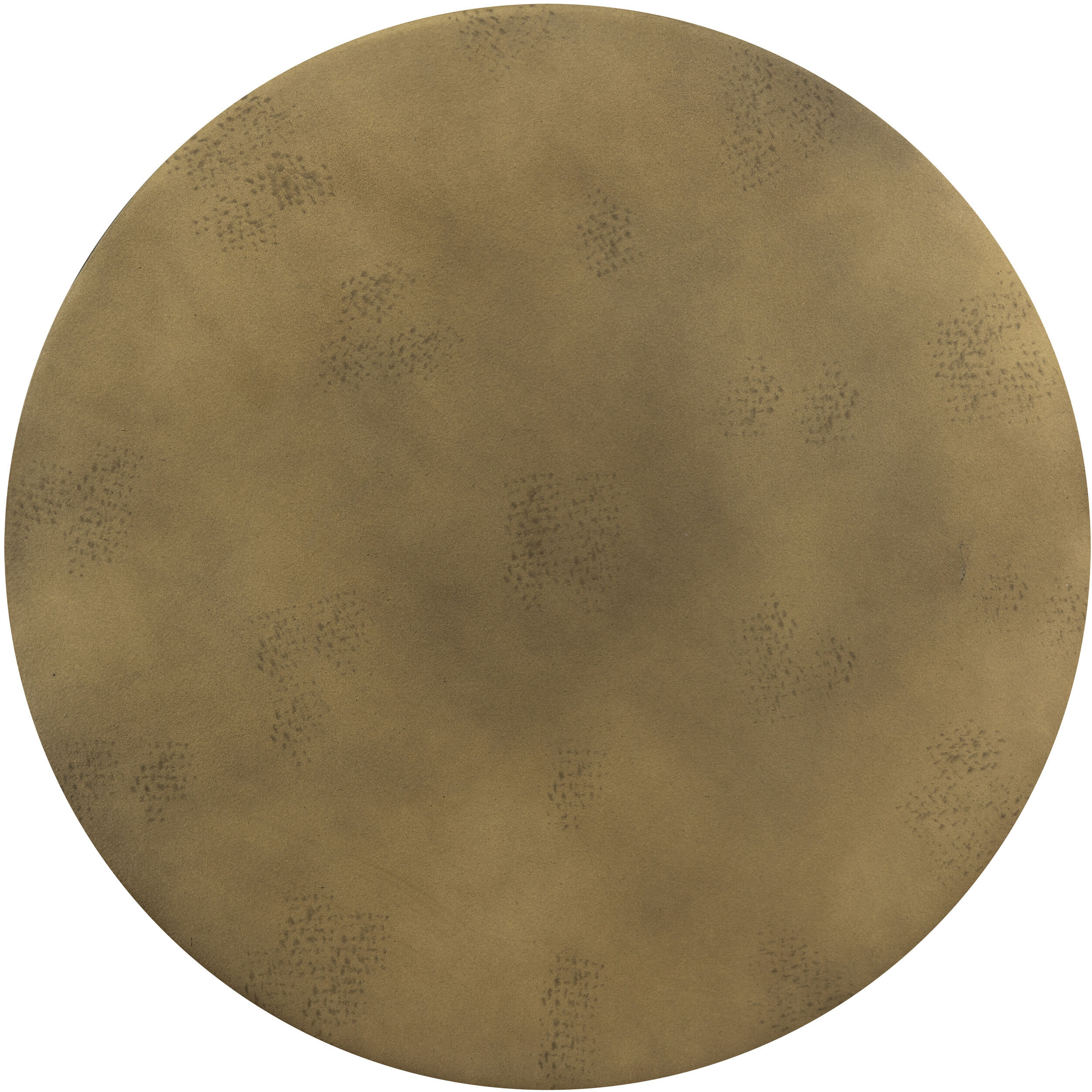 Bernaby 21 X 18 inch Antique Brass End Table